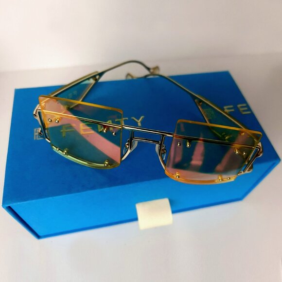 FENTY Antisocial Sunglasses-Chardonnay - Picture 2 of 10